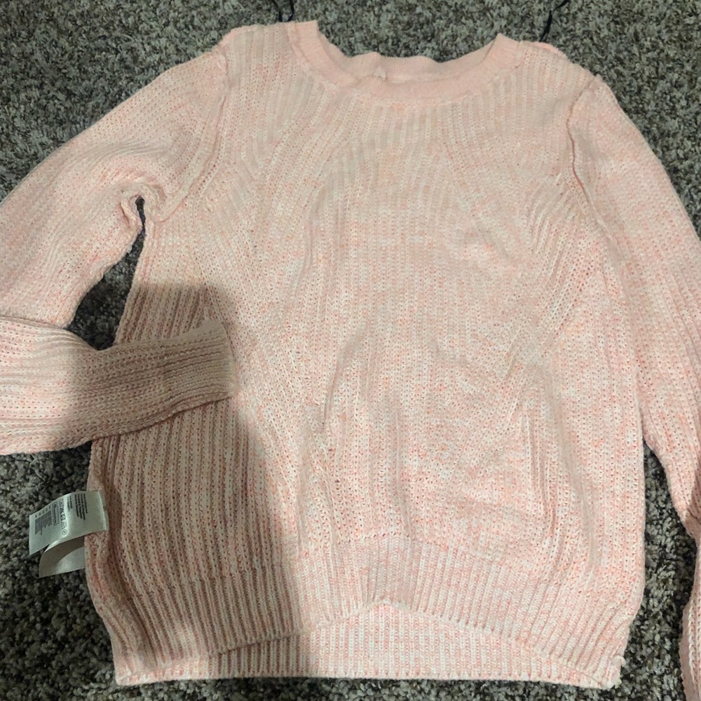 Pink sweater